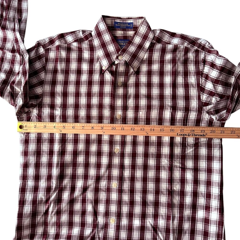 Pendleton Broadway Cloth Wrinkle Resistent Red Wh… - image 4